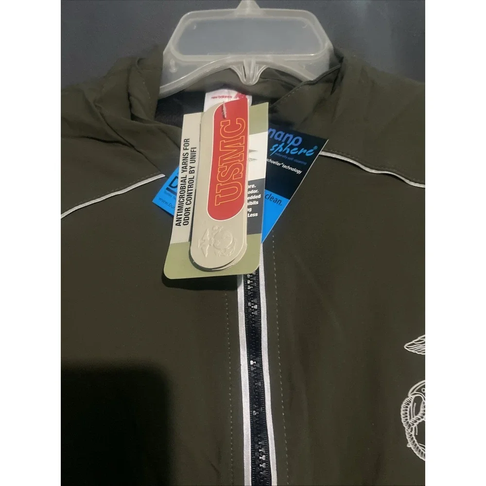 Men's Size, Small Long, New Balance, USMC Marines,Athletic Jacket Brand New‎